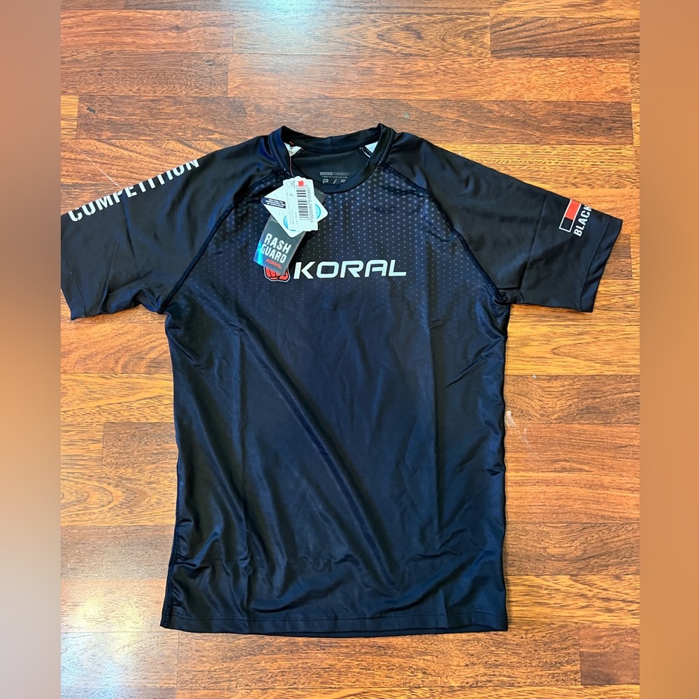 NWT Koral Black Belt Rash guard no gi